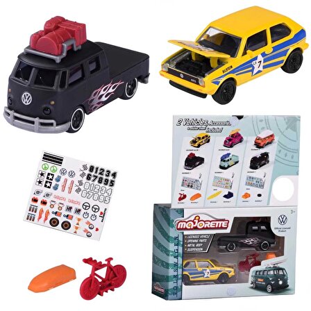 Majorette 2'li Paket Volkswagen The Originals Model Arabalar