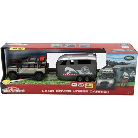 Majorette Land Rover Horse Carrier - 213776000