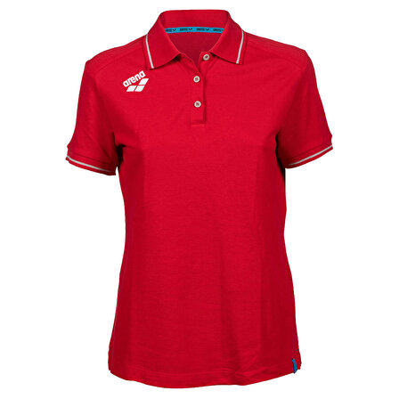 Team Solid Cotton Kadın Kırmızı Günlük Stil T-Shirt 004893400