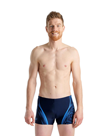 ARENA ERKEK ŞORT YÜZÜCÜ MAYOSU MEN'S TEAM SWIM SHORT GRAPHIC 005535700 YZM UK BEDEN