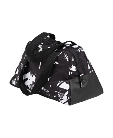 Arena Fast Shoulder Bag Allover Yüzücü Omuz Çantası 002434108 Siyah Beyaz