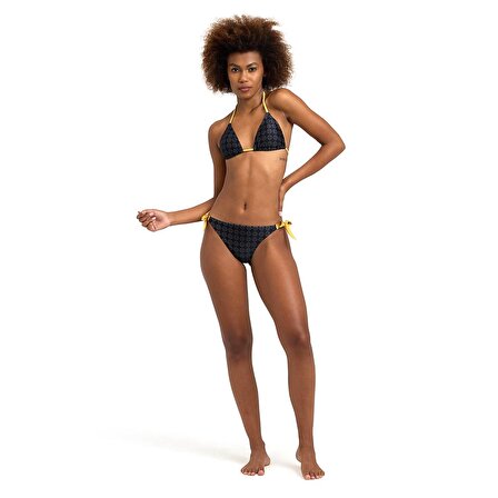 50Th Triangle Kadın Siyah Yüzücü Bikini 006186