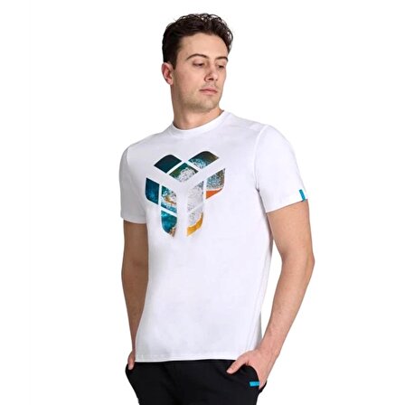 Planet Water Unisex Beyaz Günlük Stil T-Shirt 006811100