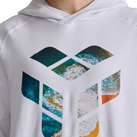 Planet Water Unisex Beyaz Günlük Stil Sweatshirt 006812100