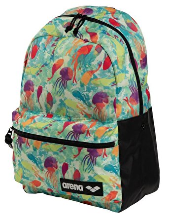 Arena Team Backpack 002484114 30 lt Su Geçirmez Outdoor Sırt Çantası Çok Renkli