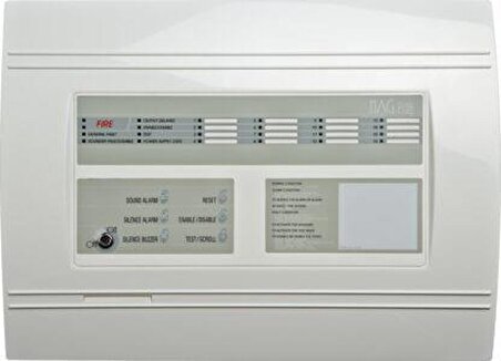  Teletek MAG 8 Plus 12 Zone Konvansiyonel Yangın Alarm Paneli 