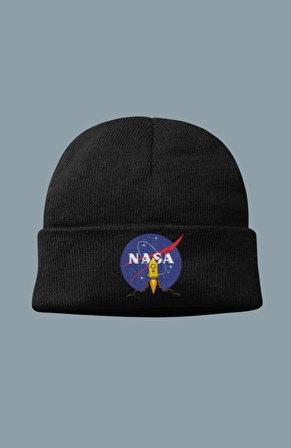 Unisex Nasa Yazılı Bere, Nasa Baskılı Erkek Kadın Çocuk Bebek Outdoor Şapka