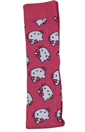 Hello Kitty Desenli Renkli Çorap