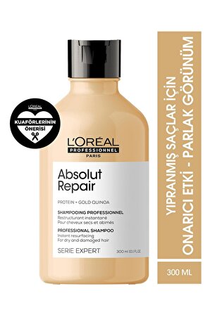 L'Oreal Professionnel Absolut Repair Yıpranmış Saçlar İçin Onarıcı Şampuan 300 ml