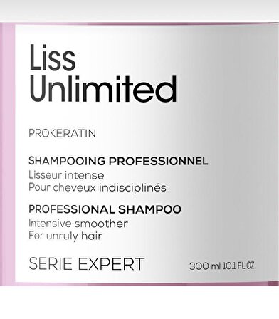 L'Oreal Professionnel Liss Unlimited Tüm Saçlar İçin Elektriklenme Karşıtı Şampuan 300 ml
