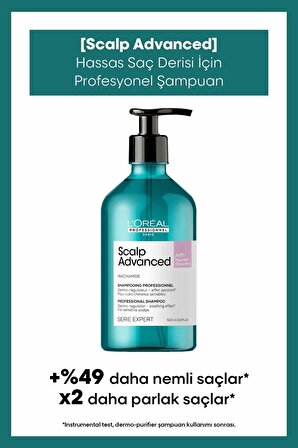 L'oreal Professionnel Serie Expert Scalp Advanced Hassas Saç Derisi için Profesyonel Şampuan 500ml