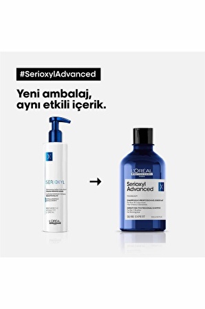 Loreal Professionnel Serie Expert Serioxyl Advanced Incelmiş Saç Telleri Için Yoğunluk Kazandıran Şampuan 300 Ml