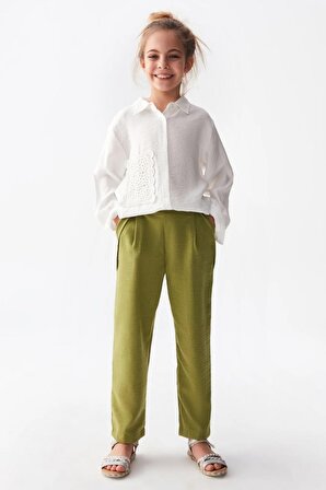 Nk Yeşil Alesta Pantolon ( 8-14 Size )