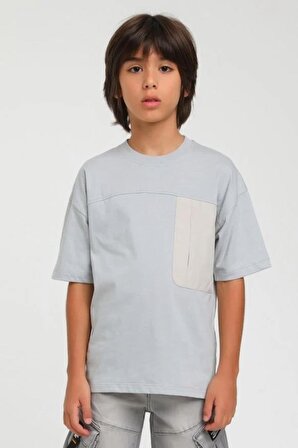 Escabel Buz Mavi T-Shirt ( 4-14 size )
