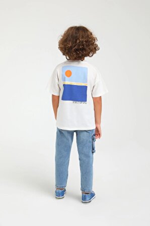Escabel Desenli T-Shirt ( 1 - 5 Size )