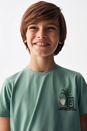 Nk Yeşil Key T-Shirt  ( 8-14 Size )