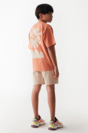 Nk Turuncu Figür T-Shirt  ( 8-14 Size )