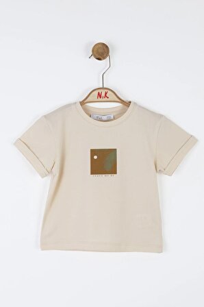 Nk Haki Relax T-Shirt  (1-4 Size)