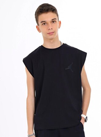Marions Siyah 0 Kol T-Shirt ( 9-14 Size )