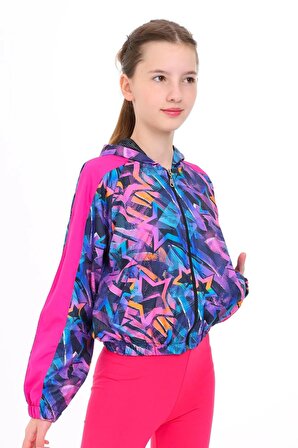 Marions Pembe Fermuarlı Sweatshirt ( 9-14 Size )