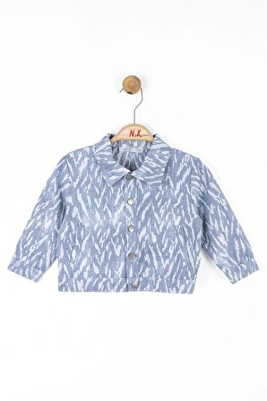 Nk Mavi Girit Ceket (1-4 Size)