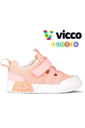 Vicco Momo Pudra Çocuk Işıklı Ayakkabı