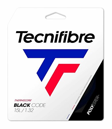 Tecnifibre Black Code 1.32 Tekli Kordaj 04GBL132XB