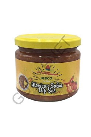 De&co Mexican Salsa Dip Sauce Meksikan Salsa Dip Sos 300 Gr.
