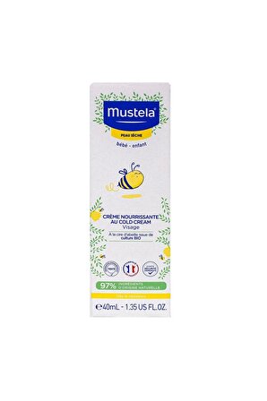 Mustela Cold Cream İçeren Besleyici Yüz Kremi 40 ml