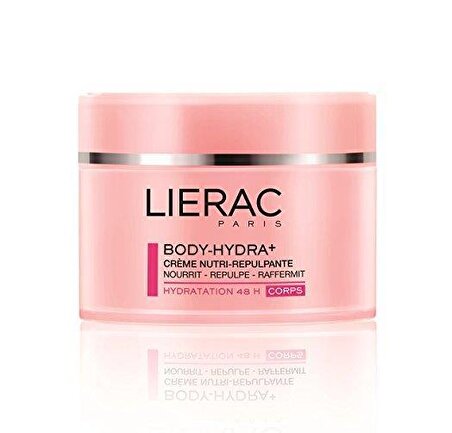 Lierac Creme Repulpante Body-Hydra+ Double Hydration Plumping Cream Besleyici - Nemlendirici Tüm Cilt Tipleri için  Vücut Kremi 200 ml 