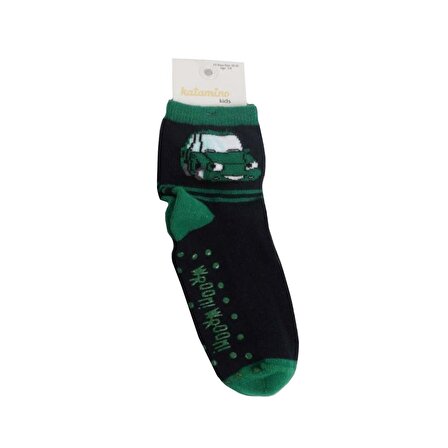 Katamino Wroom Abs'li Erkek Bebek Çorabı K20257