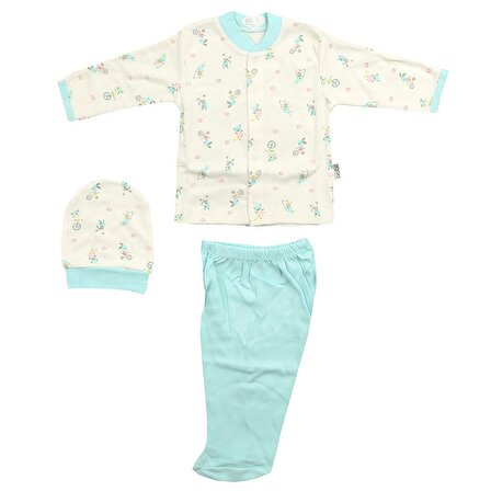 Sebi Bebe Bisikletli Bebek Pijama Takımı 2261