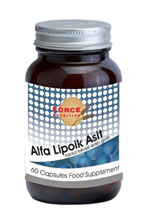 Force Nutrition Alfa Lipoik Asit 600 Mg 60 Kapsül
