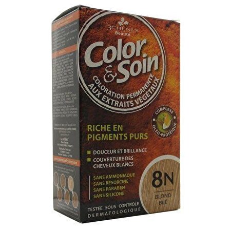  Color and Soin Saç Boyası 8N Buğday Sarısı