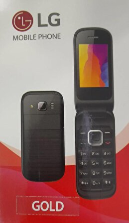 LG D855tr Kapaklı Tuşlu Cep Telefonu (İthalatçı Garantili) Siyah