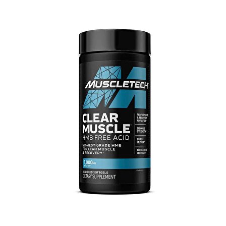 Muscletech, Clear Muscle, HMB 1000 MG Free Acid, 84
