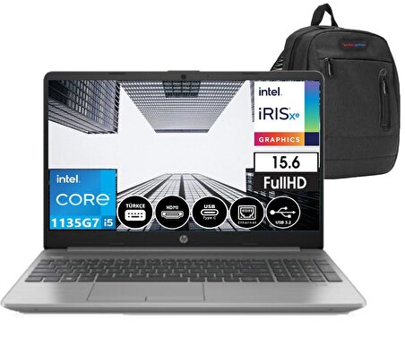 HP 250 G8 İntel Core i5-1135G7 16gb 512gb Ssd 15.6" Fhd Freedos Taşınabilir Bilgisayar 8853U8ES06+WeblegelsinÇanta