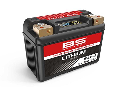BS BATTERY BSLI-03 Lithium-Ion Battery Motosiklet Aküsü