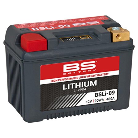 BS Battery BSLI-09 Lithium-ION Motosiklet Aküsü