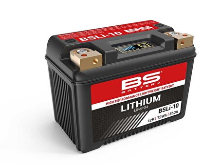 BS BATTERY BSLI-10 Lithium-Ion Battery Motosiklet Aküsü