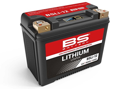 BS BATTERY BSLI-12 Lithium-Ion Battery Motosiklet Aküsü