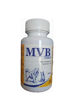 MBV Mvb Kedi Köpek Vitamin Mineral 50 Tablet