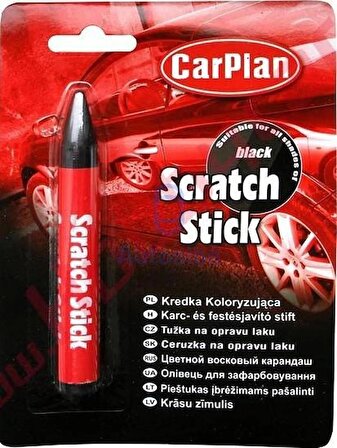 CarPlan Scratch Stick / Çizik Giderici Maskeleyici Mum (Siyah)