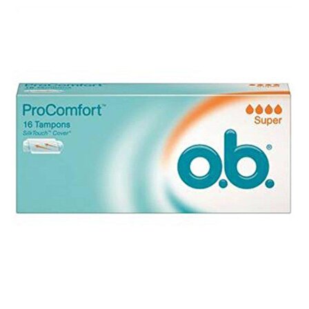  O.B Pro Comfort Super 16 Tampon