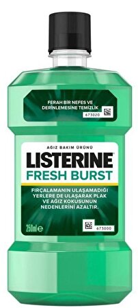Listerine Ferah Nane 250 Ml Ağız Bakım
