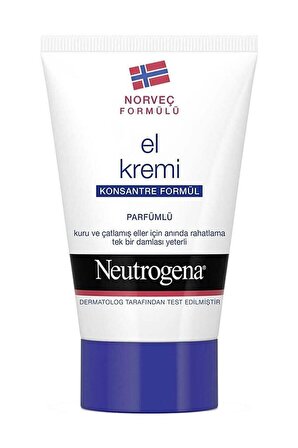 Neutrogena Konsantre Formül Nemlendirici Parfümlü El Kremi 50 Ml 2 Adet