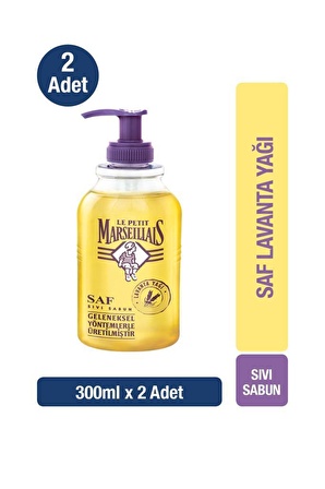 Le Petit Marseillais Sıvı Sabun Lavanta 300 ml x2