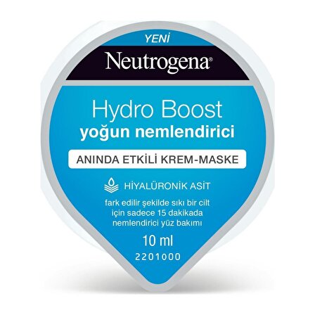 Neutrogena Krem Maske Hydro Boost Nemlendirici Etkili 10 Ml
