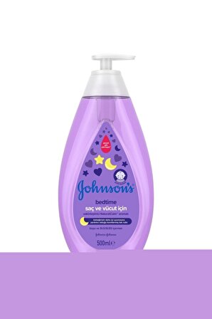 Johnson's Baby Bedtime Göz Yakmayan Lavanta Özlü Saç ve Vücut Şampuanı 500 ml
