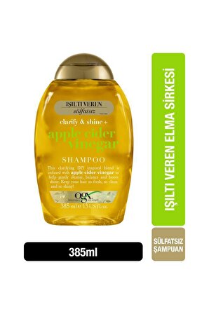 Ogx Tüm Saçlar İçin Parlaklık Verici Şampuan 385 ml